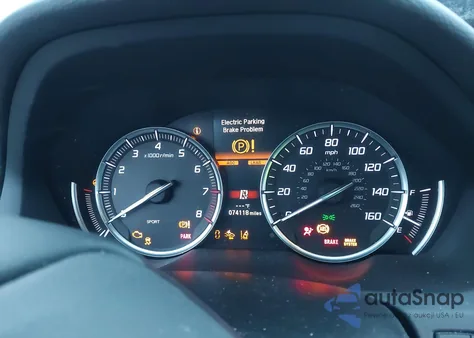 2019 Acura Tlx Standard из США, поврежденный, VIN 19UUB1F31KA007833